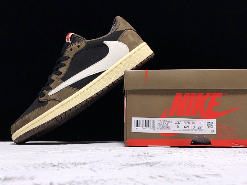 AJ1 1 x Travis Scott TS Low Mocha
